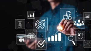 Power BI analytics consultant icon for Analytics & Customer Insights
